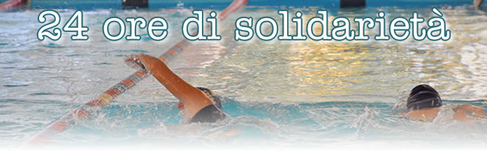 24 ore di solidarietà in piscina ad Alassio